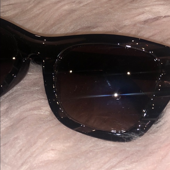 Dark brown + hint of purple toned sunglasses - Picture 3 of 5